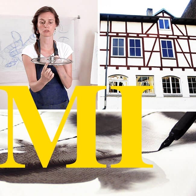 Genial Zeichnen - Wöchentlicher Zeichenkurs mit Maja Oschmann in der Korkfabrik Kassel - Am Mittwoch - copyright Marco Di Carlo
