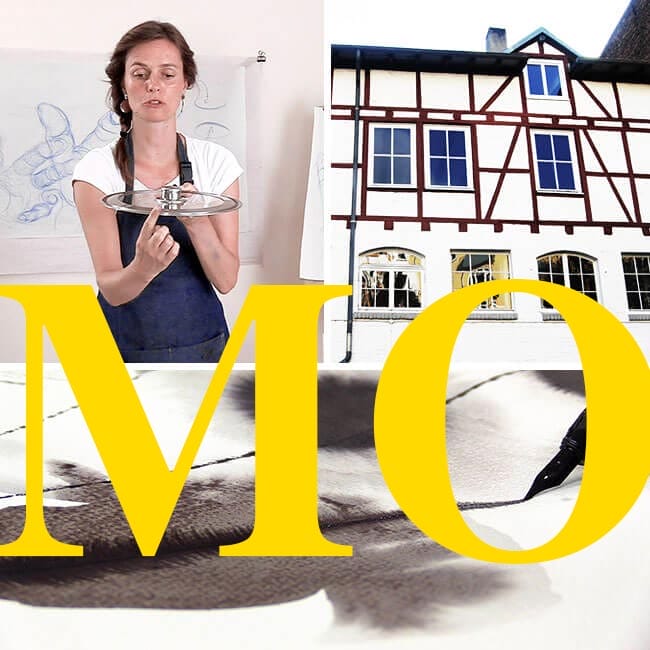 Genial Zeichnen - Wöchentlicher Zeichenkurs mit Maja Oschmann in der Korkfabrik Kassel - Am Montag - copyright Marco Di Carlo