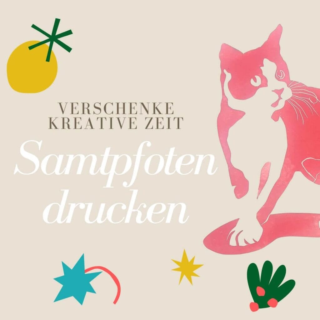 Genial Zeichnen – Verschenke kreative Zeit - Tiere zeichnen und drucken im Künstleratelier – Bildcopyright Maja Oschmann